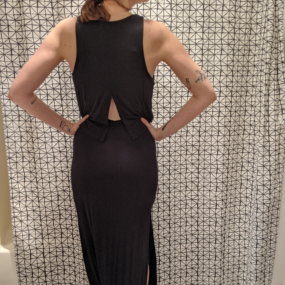 Black Cotton Maxi | Mossimo Sz XS